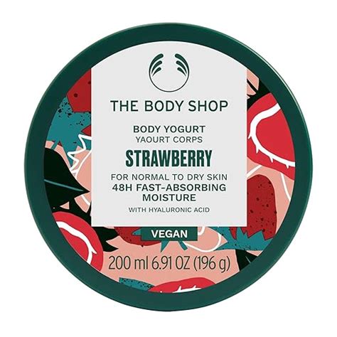 The Body Shop Strawberry Body Yogurt | Lightweight Gel Moisturizer ...