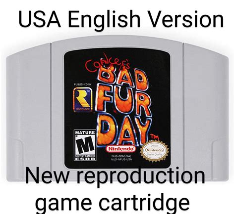 Conkers Bad Fur Day N64