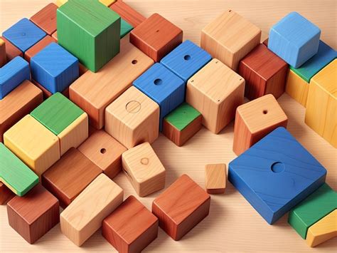Wood Building Block Pattern 的图像结果