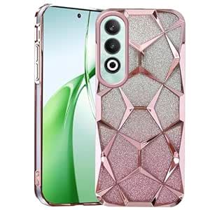 Dezet Glitter Geometric Case for OnePlus Nord Ce 4 5G Luxury ...