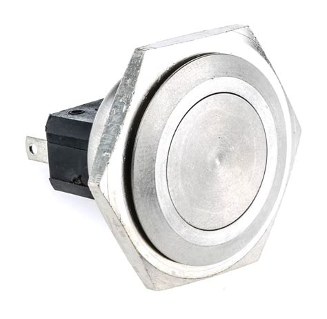 MP0027 Bulgin | Bulgin Push Button Switch, Momentary, Panel Mount, 25 ...