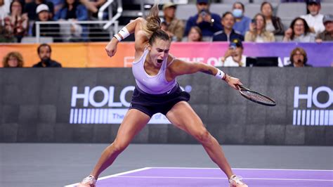 Download Aryna Sabalenka During Wta Finals Wallpaper | Wallpapers.com