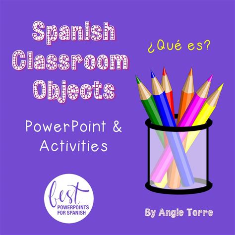 List Of Classroom Objects In Spanish