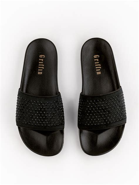 Bianco Blanche Black Flipflop Slider for men – Welcome to GRIFFIN ...