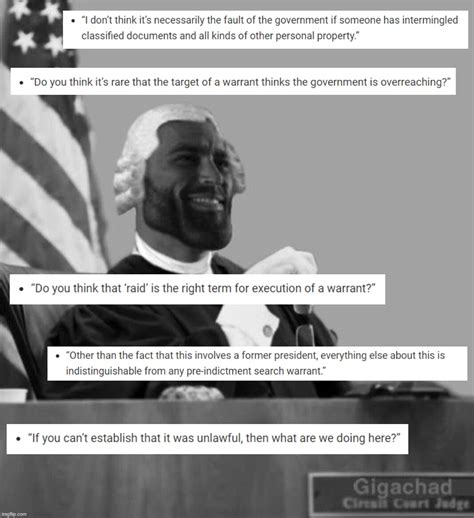 Judge Gigachad approaches, all rise - Imgflip