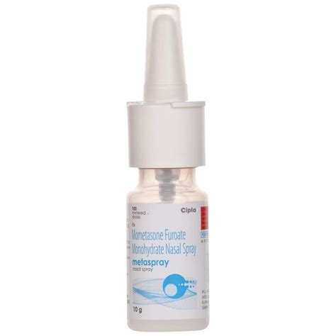 Metaspray - Bottle of 10g/100 Metered Doses Nasal Spray : Amazon.in ...