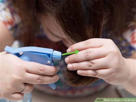 Curled Bangs Tutorial 的图像结果