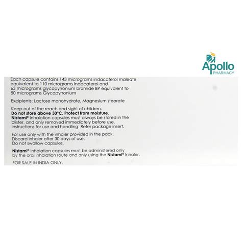 Nistami Inhaler Kit 1's Price, Uses, Side Effects, Composition - Apollo ...