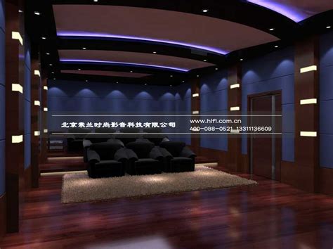 2014最新中式家庭影音影音室设计图一 - 中式风格 - --hifi家庭影院音响网