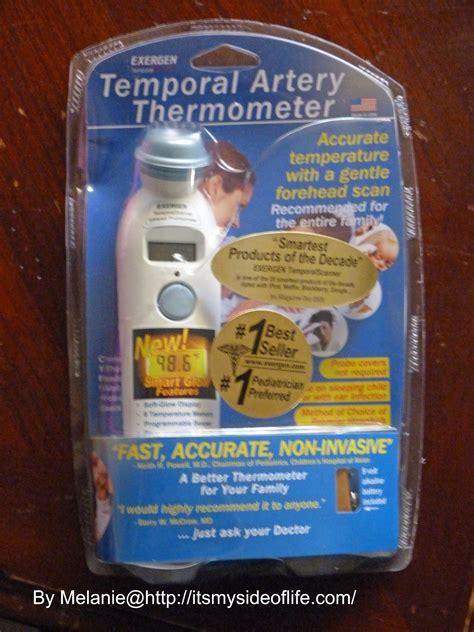 Temporal Artery Thermometer Review | It's My Side of Life