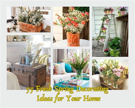 55 Fresh Spring Decorating Ideas for Your Home | My desired home