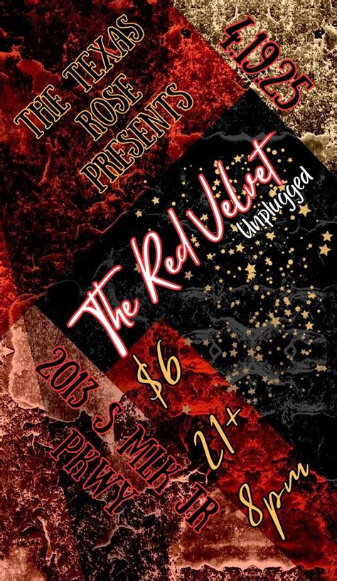 The Red Velvet Unplugged, 2013 S M.L. King Jr Pkwy, Beaumont, TX, 19 ...