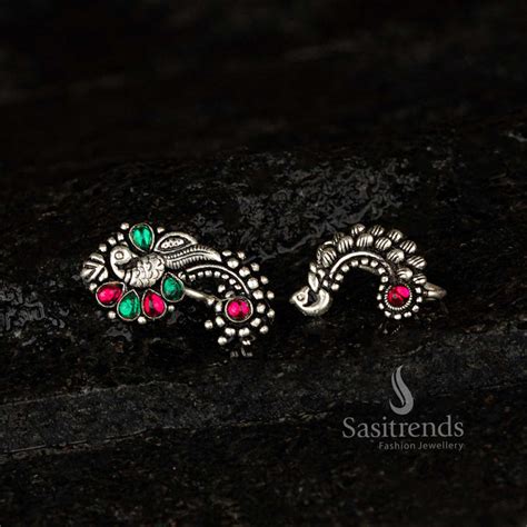 Oxidised Nose Pins – Sasitrends