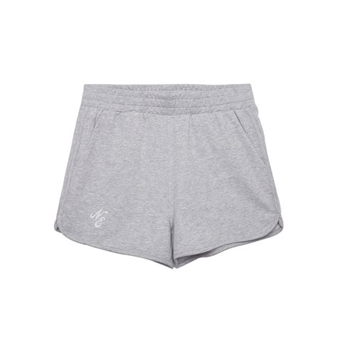 NEW ERA ESSENTIAL HEATHER GRAY WOMEN KNIT SHORTS – New Era Hong Kong