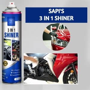 SAPI'S 3 In One Shiner For Car Body , Tire and Dashboard) 3 In One ...