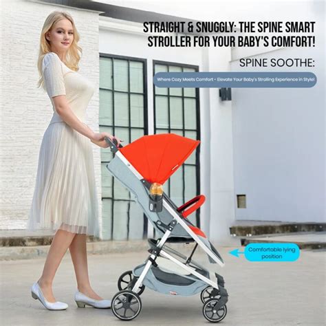 Lightweight Travel-friendly Foldable Baby Stroller - StarAndDaisy