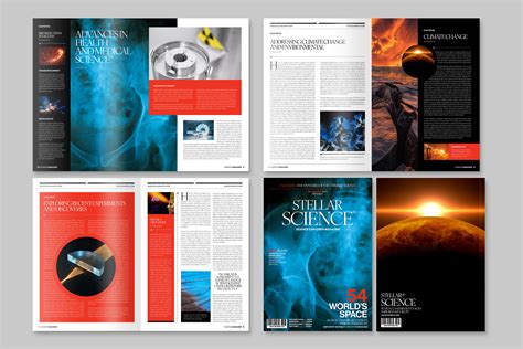 Science Magazine Template - BrandPacks