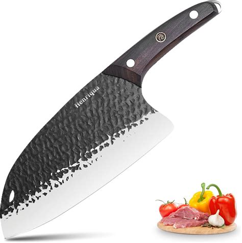 Amazon.com: Meat Cleaver Knife Heavy Duty Bone Chopper,7.87-inch ...