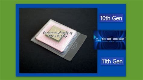 Buy Socket LGA1200 11th Gen CPU Clam Shell Case i9 i7 i5 i3 - Lot of 10 ...