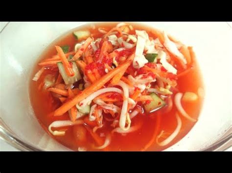 RESEP ASINAN SAYUR SEGER, COCOK UNTUK MENU DIET   YouTube