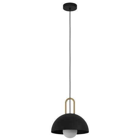 CALMANERA Black Pendant Light | Eglo | The Light Library