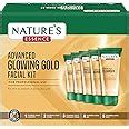NATURES ESSENCE Advanced Glowing Gold Facial Kit