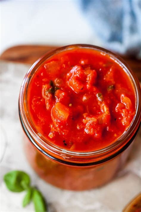 Easy Marinara Sauce {The BEST!} - Two Peas & Their Pod