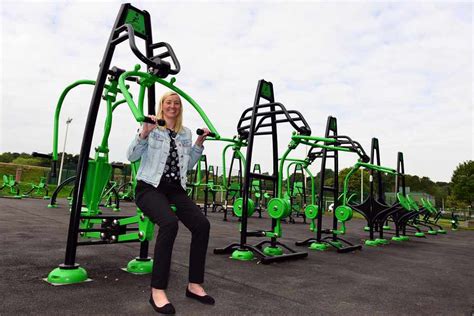 Futuristic, fun, free fitness: Enormous outdoor gym opens | Express & Star