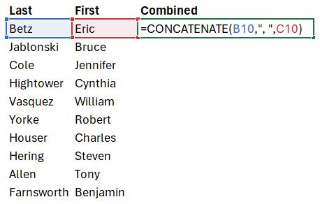 Image result for Join Two String Excel