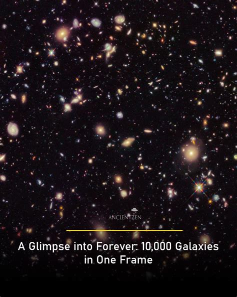 Astronomy - 👀 You're looking at the Hubble Ultra Deep Field—one of the ...