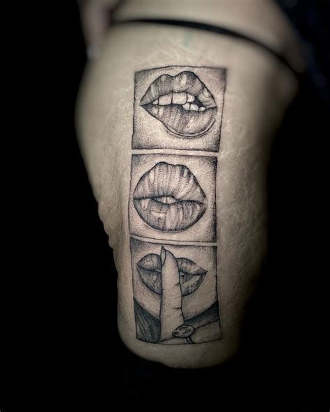 Rocky Horror Picture Show Lips Tattoo