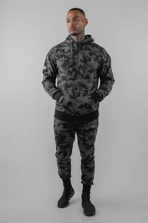 R SABRE CAM - CAMO ZIP HOODIE – Righteous Athlete