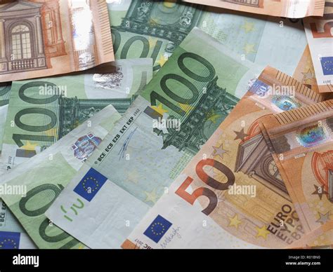 50 and 100 Euro banknotes money (EUR), currency of European Union Stock Photo - Alamy