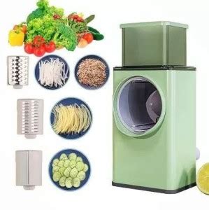 Omi Cart Round Mandoline Vegetable Slicer,Grater,Cutter,Shredder Salad ...