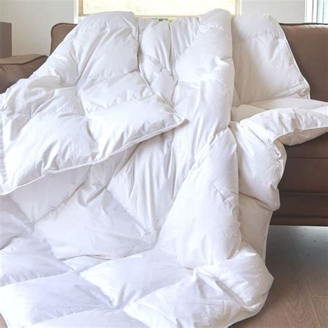 ROYAL ELITE-White Goose Feather Down Duvet Queen Size, Made in Canada ...