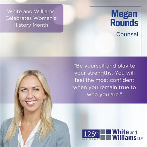 White and Williams LLP on LinkedIn: In celebration of Women's History ...