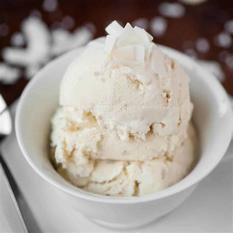 Coconut Ice Cream Recipe