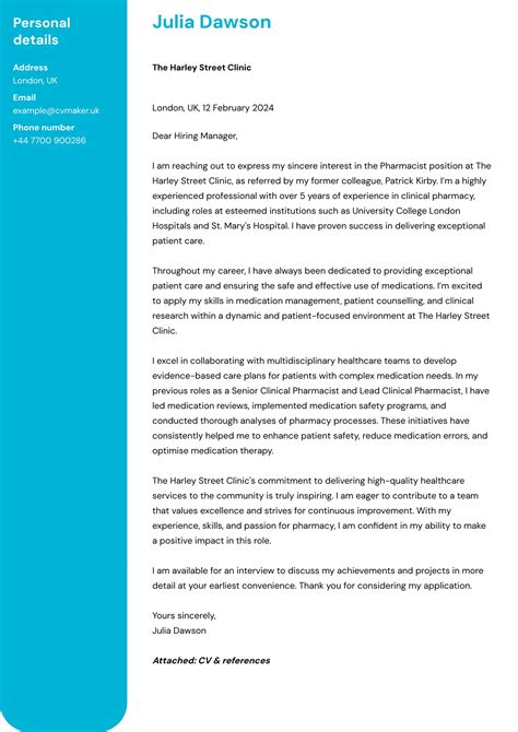 Pharmacist CV example in 2026 (Free Guide & Tips)