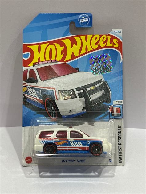HOT WHEELS '07 CHEVY TAHOE - FACTORY SEALED – Indian Diecast Hub