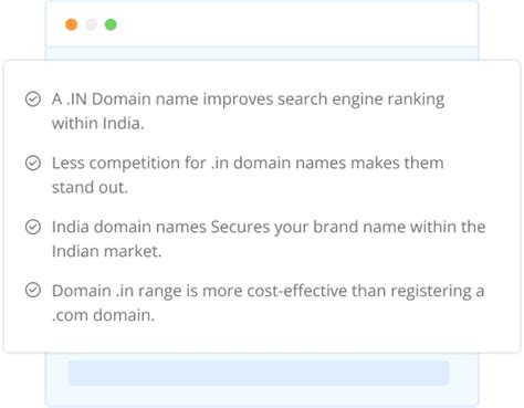 .IN Domain Name Registration | Buy .in Domain Name Today in India