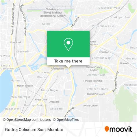 How to Get to Godrej Coliseum Sion in Kurla (Sc) by Bus or Train?