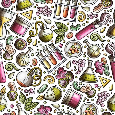 Cute Science Pattern 的图像结果