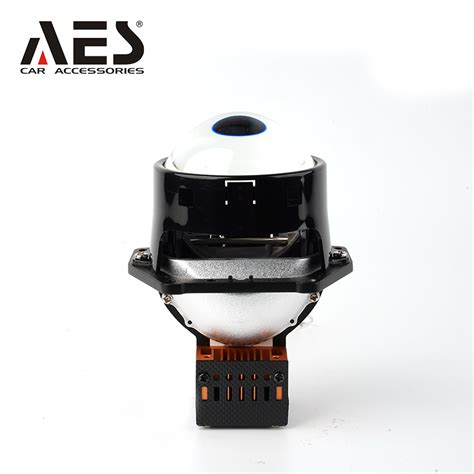 AES S500 Bi-LED Projector Lens 6000K LED Headlight 65w Double Reflecto ...