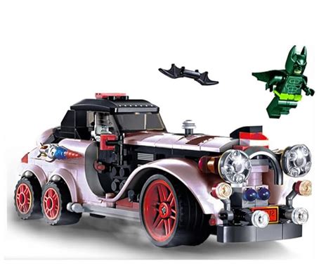 ICW Super Heroes Battle Action Car Building Blocks Bricks DIY Stem Toys ...