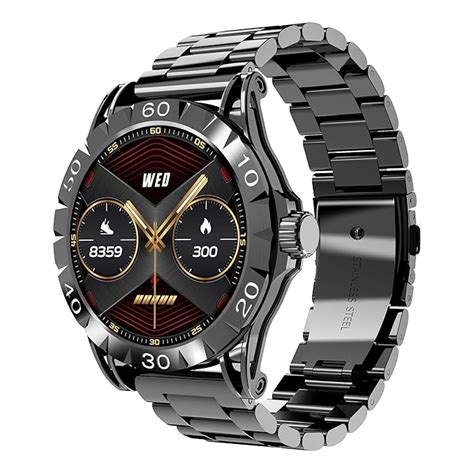 boAt Enigma Orion Men's Luxury Smart Watch Enigma Orion w/ 1.39”(3.53 ...