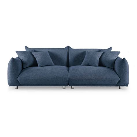 Heera Moti | Majesty Sofa | 3 Seater | Blue
