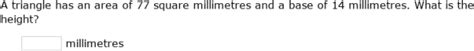 IXL - Area of triangles (Class VII maths practice)