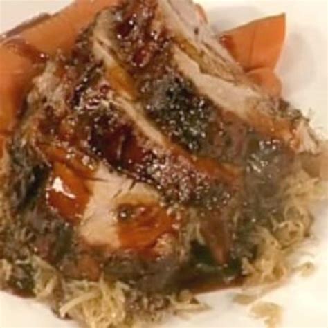 Crock Pot Pork Roast with Sauerkraut