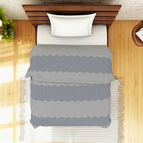 Buy SPACES Essentials Printed Single Dohar - 140 x 220 cm from SPACES ...