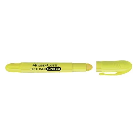 htconline.in| Faber Castell Super Gel Highlighter - Fluroscent Yellow ...